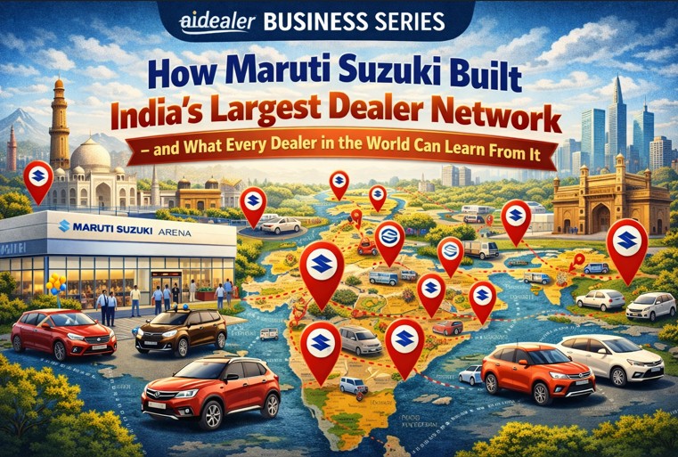How Maruti Suzuki Built India's Largest Dealer Network: 6 dealership Lessons for business owner | aidealer blog